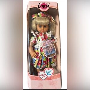 NIB  Unique Lissi Doll "Becky” Doll 20" . Birthday Girls Series